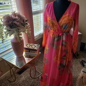 Brand new Pink floral dress